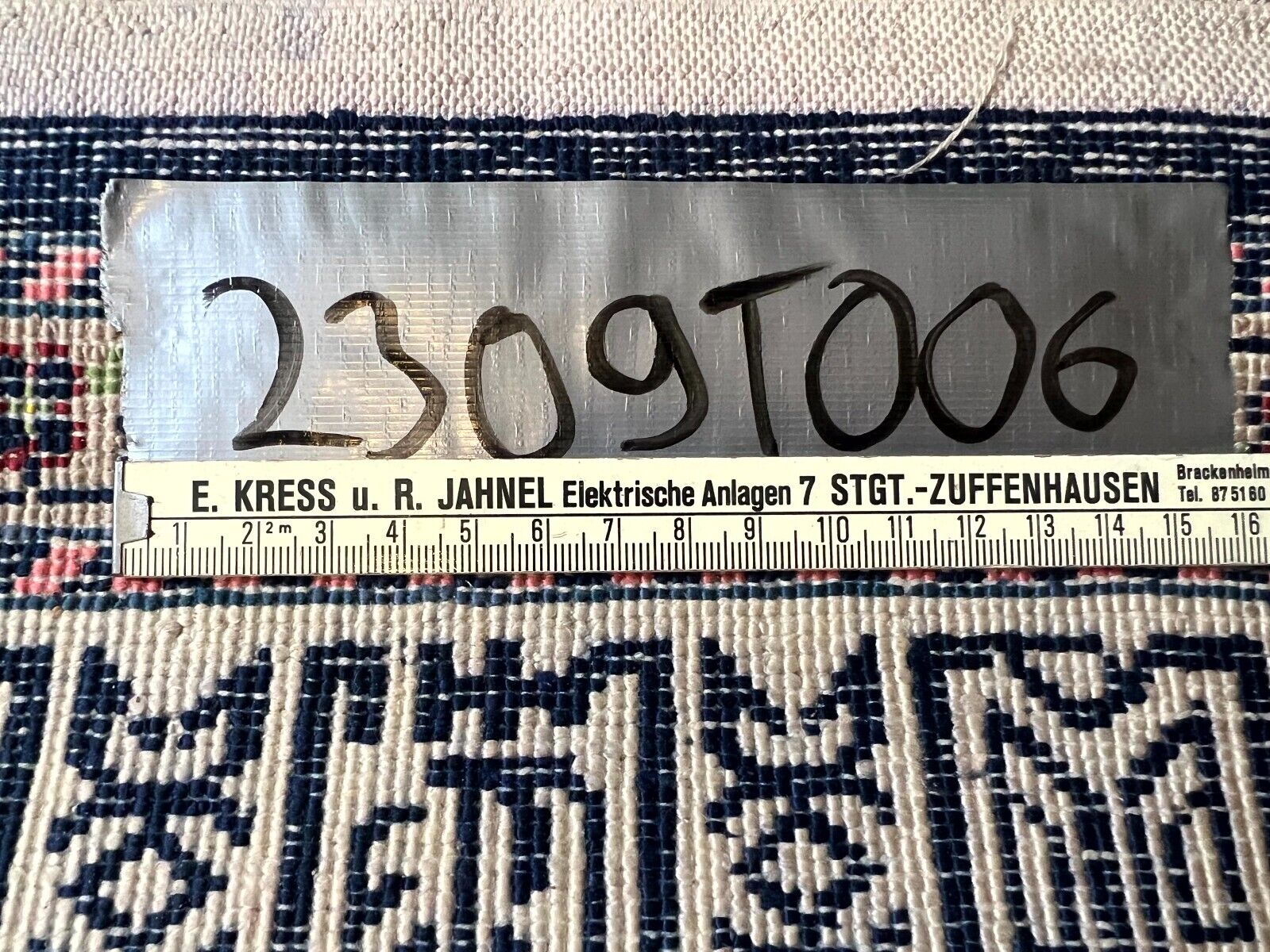 ALTER ORIENTTEPPICH  GEBETSTEPPICH TEPPICH AUS WOLLE HANDGEKNÜPFT 150x83cm – Bild 14