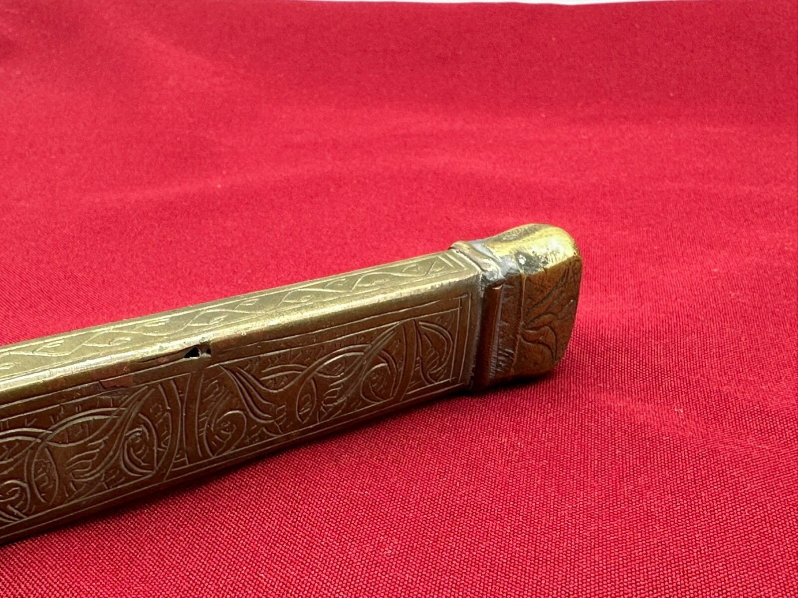 ANTIKES OSMANISCHES REISESET ETUI FÜR SCHREIBFEDER UND TINTE – Bild 5