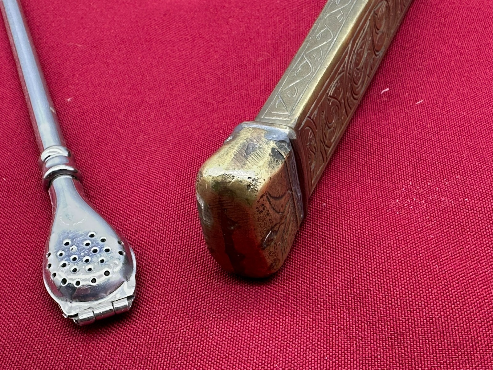 ANTIKES OSMANISCHES REISESET ETUI FÜR SCHREIBFEDER UND TINTE – Bild 9