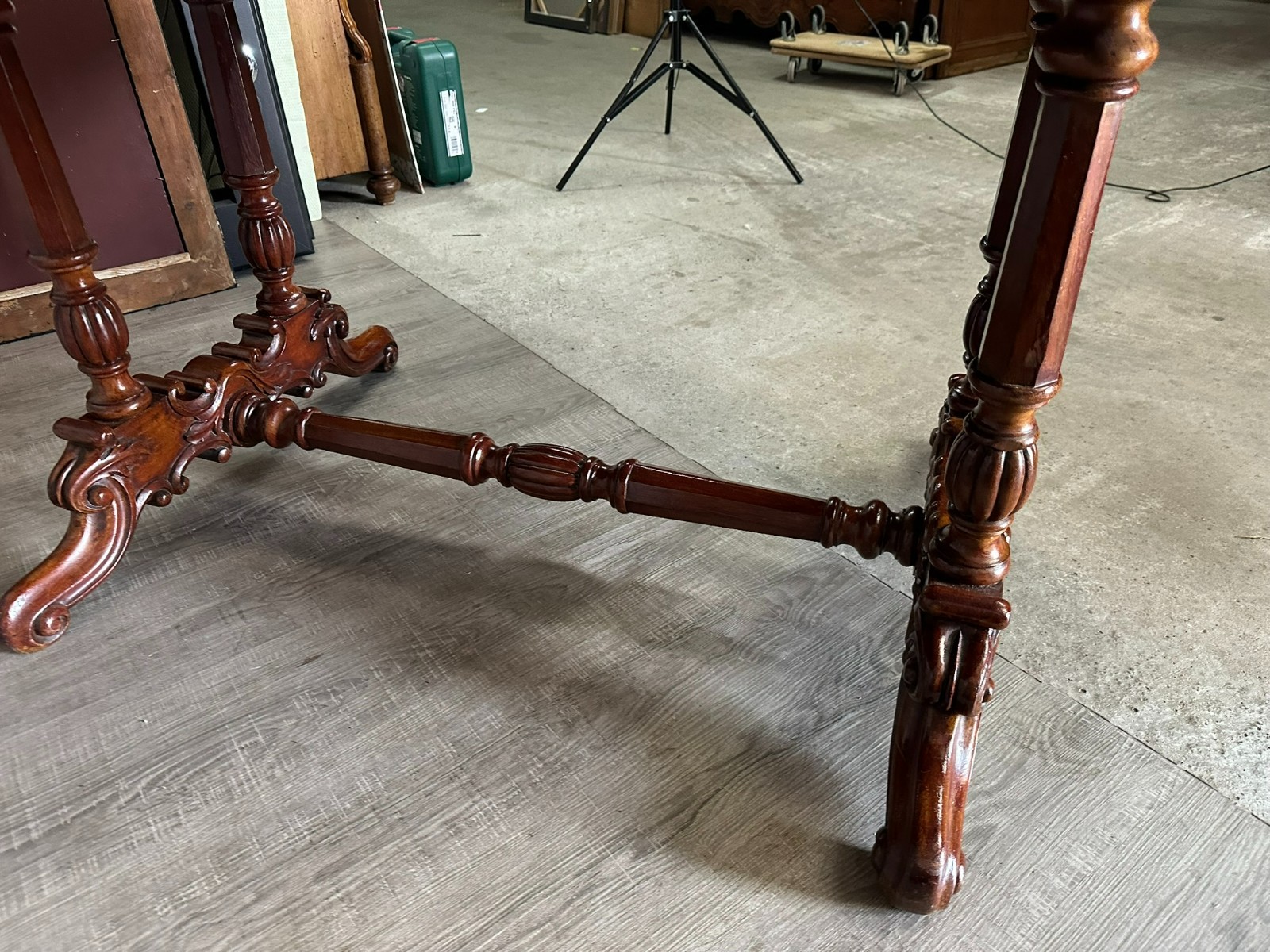 ANTIKER ESSTSICH TISCH VIKTORIANISCH UM 1880 ENGLAND MAHAGONI – Bild 13