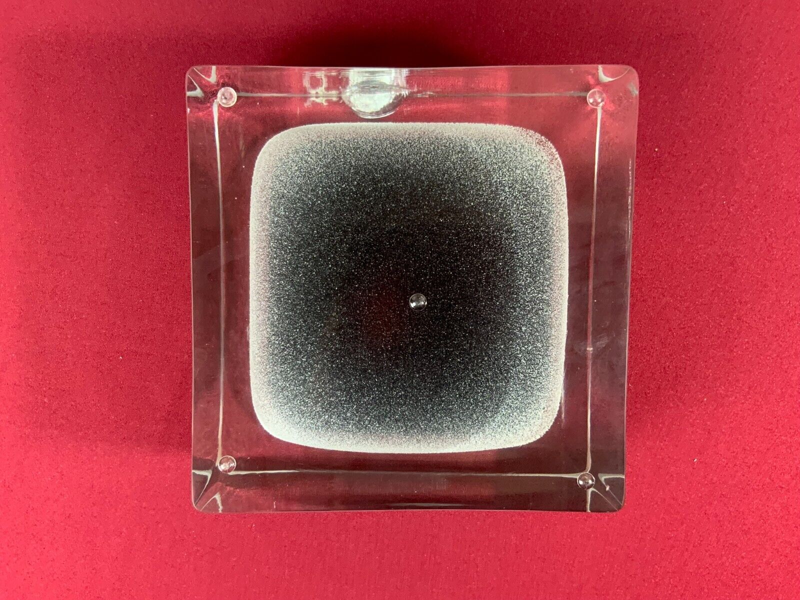 MASSIVE GROSSE SCHALE AUS GLAS HANDARBEIT KÜNSTLERGLAS 7kg CHIP – Bild 9