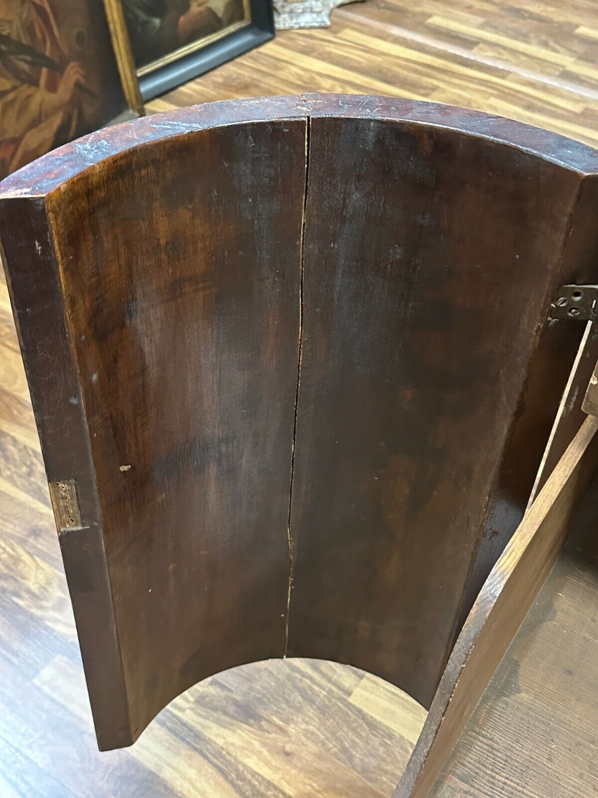 BIEDERMEIER SOFA KIRSCHBAUM FURNIER INTARSIEN ANTIK WIEN UM 1820 PRUNKSOFA – Bild 16