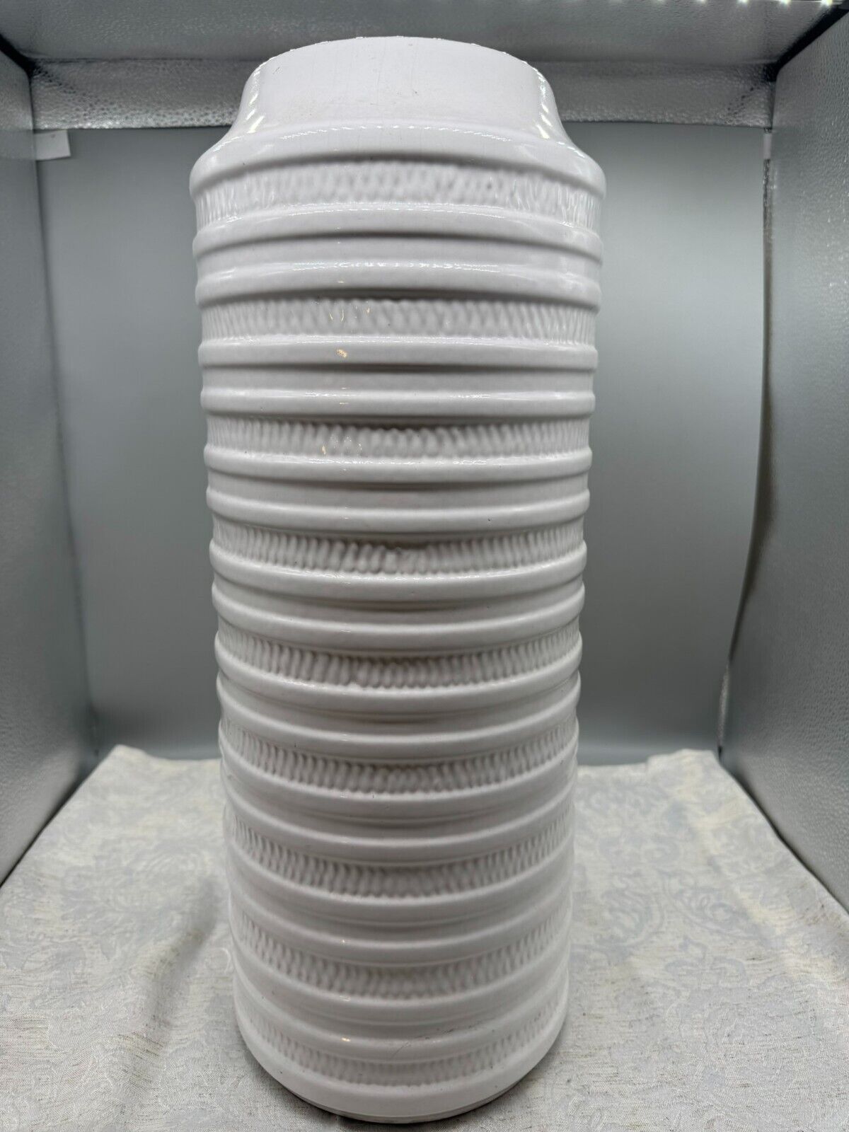 GROSSE VINTAGE KERAMIK VASE CARSTENS TÖNNISHOF 50cm HOCH – Bild 11