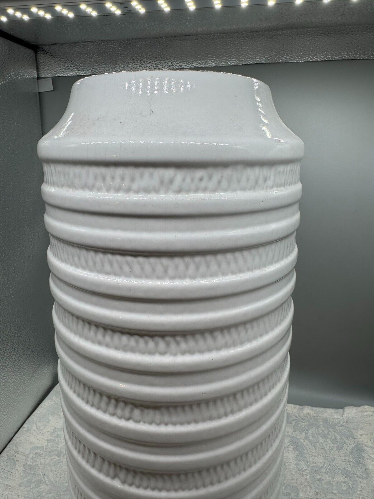 GROSSE VINTAGE KERAMIK VASE CARSTENS TÖNNISHOF 50cm HOCH – Bild 12