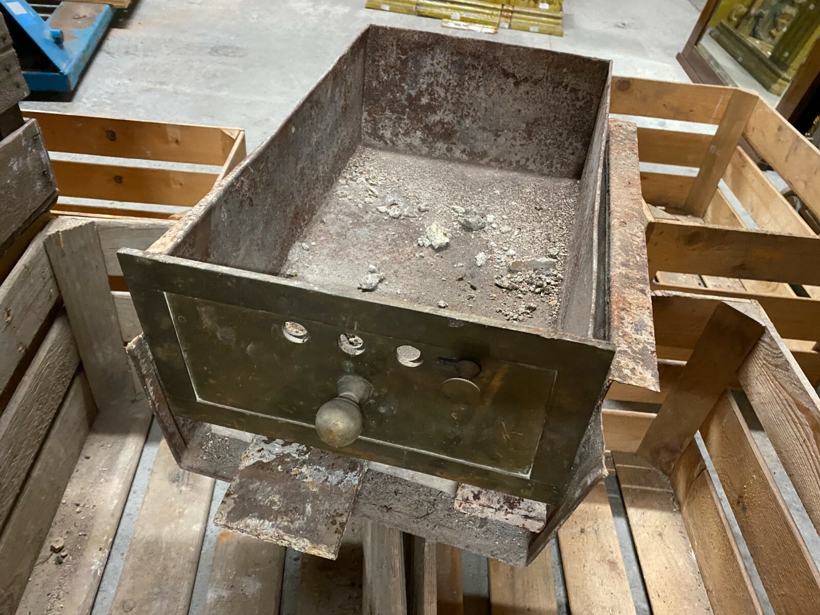 KACHELOFEN LOUIS SEIZE ORIGINAL ANTIK 1800 KLASSIZISMUS GUTE RESTAURATIONSBASIS – Bild 9