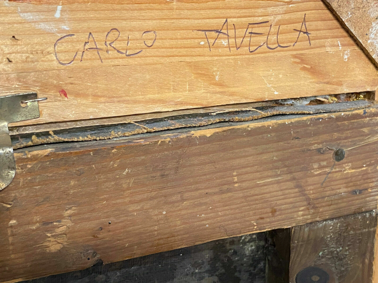 BAROCK ÖLGEMÄLDE ITALIEN UM 1700 LANDSCHAFT PFERDE PERSONEN CARLO TAVELLA UMKR. – Bild 11