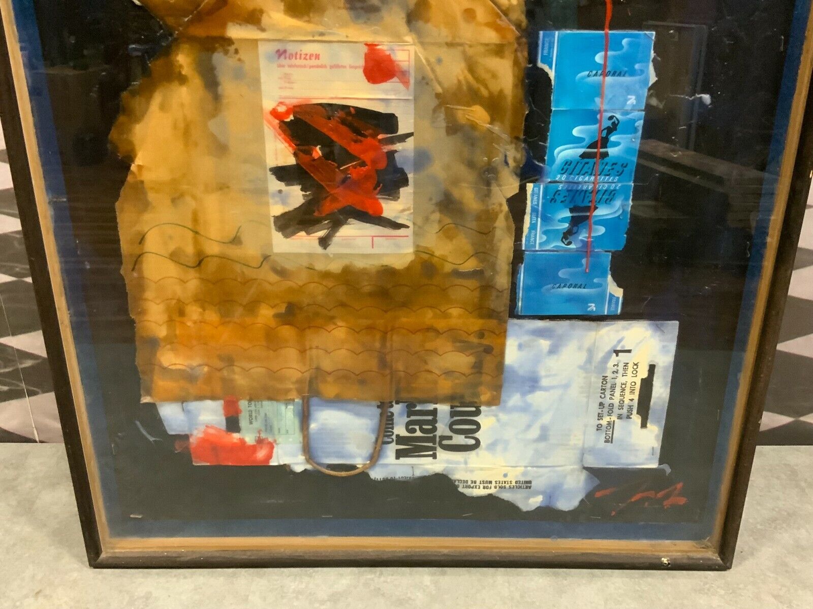 GEORG STERNBACHER GEMÄLDE ACRYLGEMÄLDE MIXED MEDIA NEW YORK I – Bild 6
