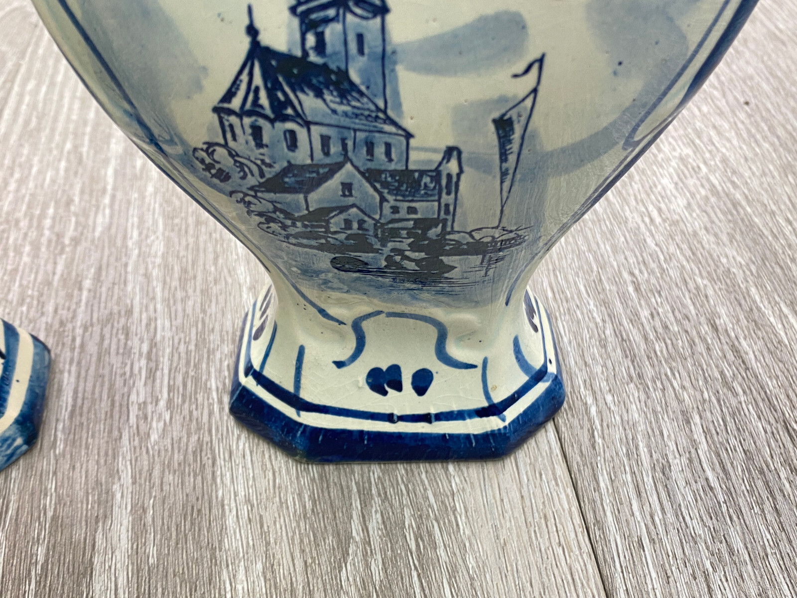 2x GROSSE KERAMIK VASE MÜHLE 32cm OHNE CHIPS HOLLAND PAAR VASEN – Bild 10