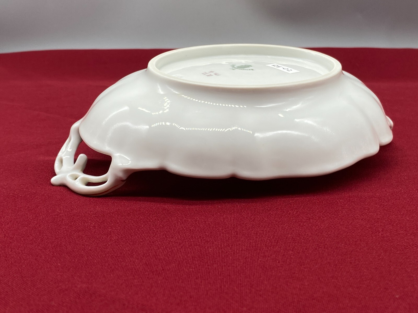 ROKOKO PORZELLAN SCHALE MIT HENKELN NYMPHENBURG TOP ZUSTAND HANDBEMALT – Bild 21