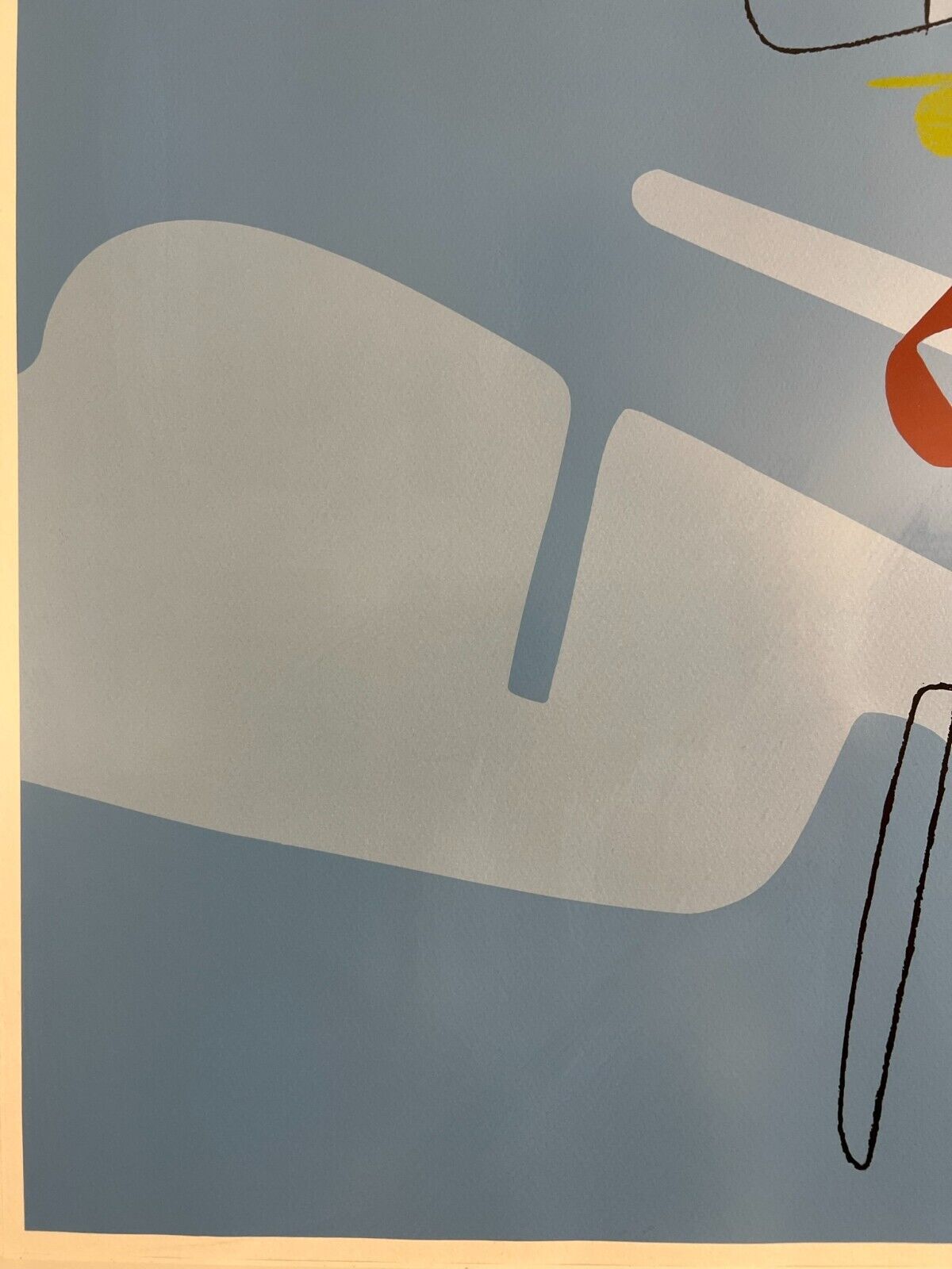 FARBDRUCK AUF PAPIER HOCHWERTIG GERAHMT OFFSET DRUCK MUSIK GESAMT 110x70cm – Bild 9